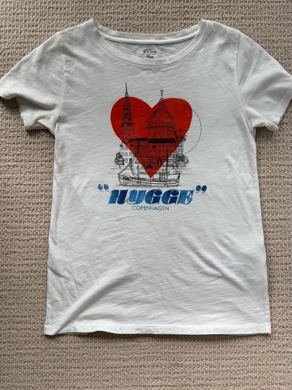 J Crew Cotton Hygge Tee